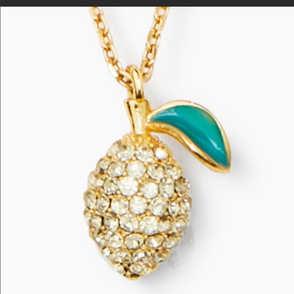 kate spade Jewelry - ♠️🍋Kate Spade🍋♠️Picnic Perfect 🍋 Mini Pendant
